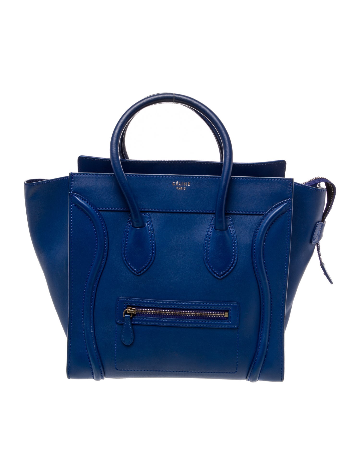 Celine Leather Luggage Mini Vintage