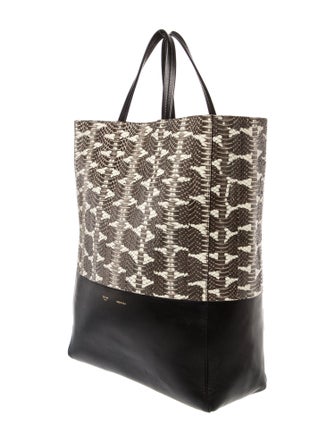 Celine Python Vertical Cabas