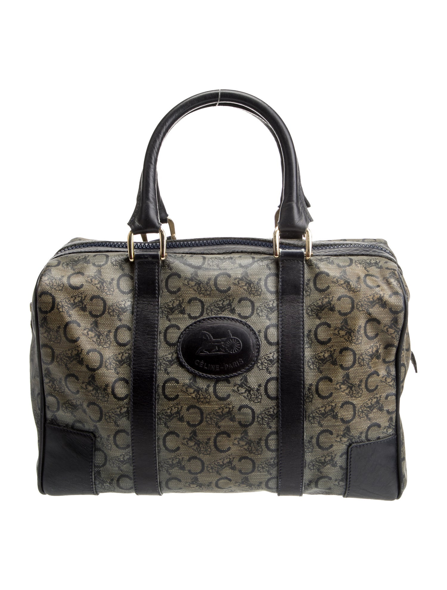 Celine Monogram Boston Vintage