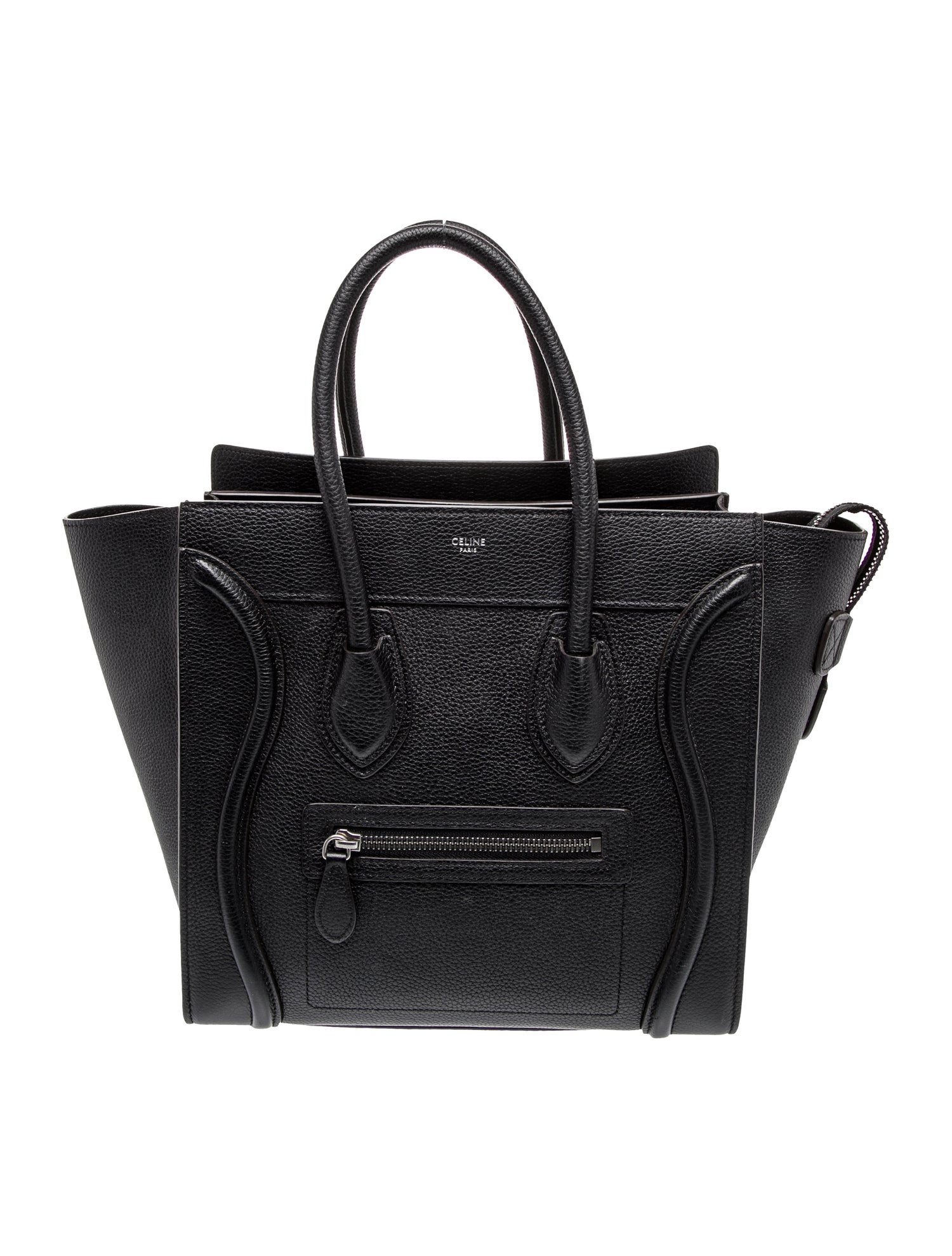 Celine Leather Luggage Micro