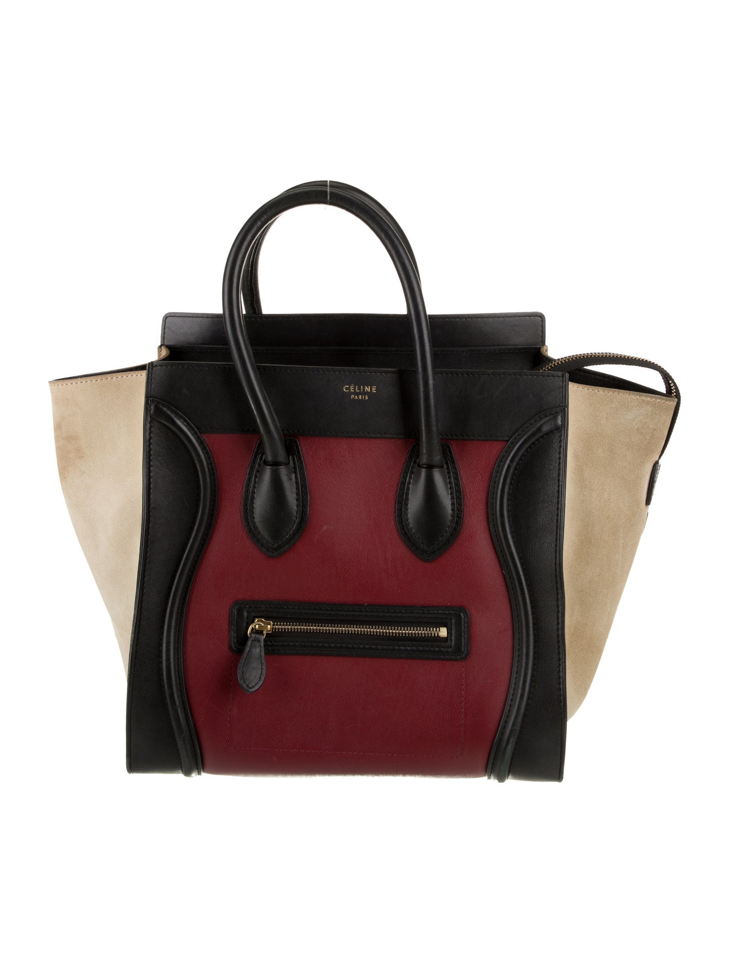 Celine Leather Luggage Mini