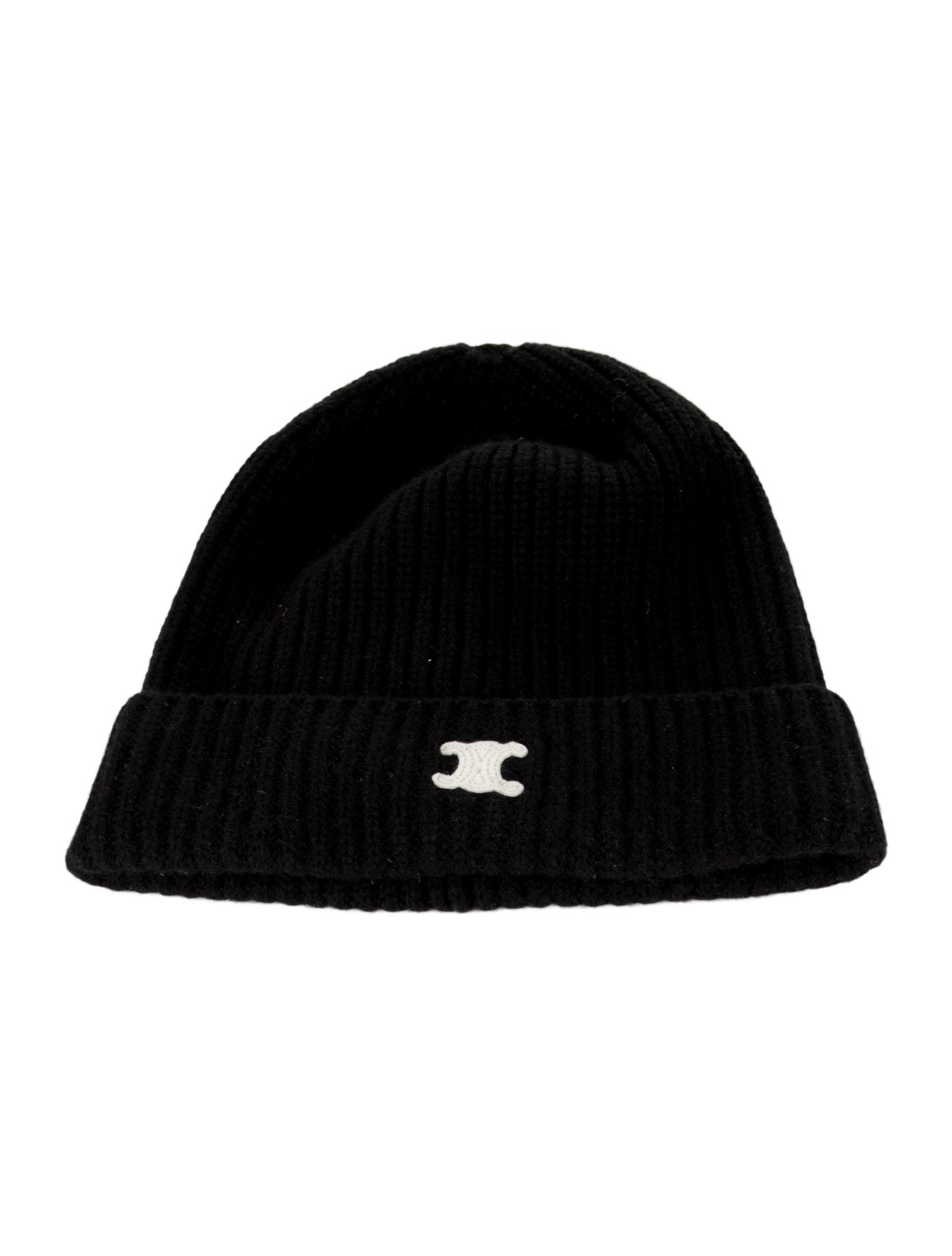 Celine Cashmere Triomphe Beanie w/ Tags