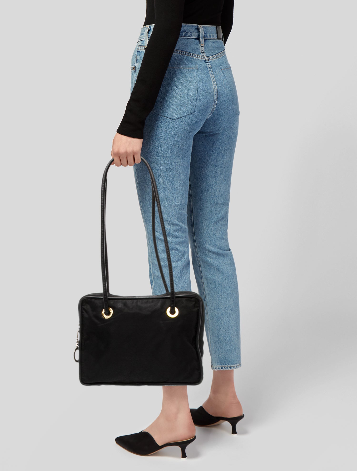 Celine Leather Shoulder Bag