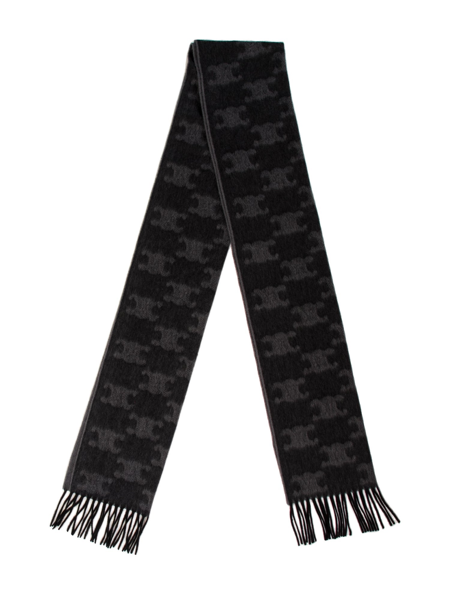 Celine Cashmere Printed Scarf w/ Tags