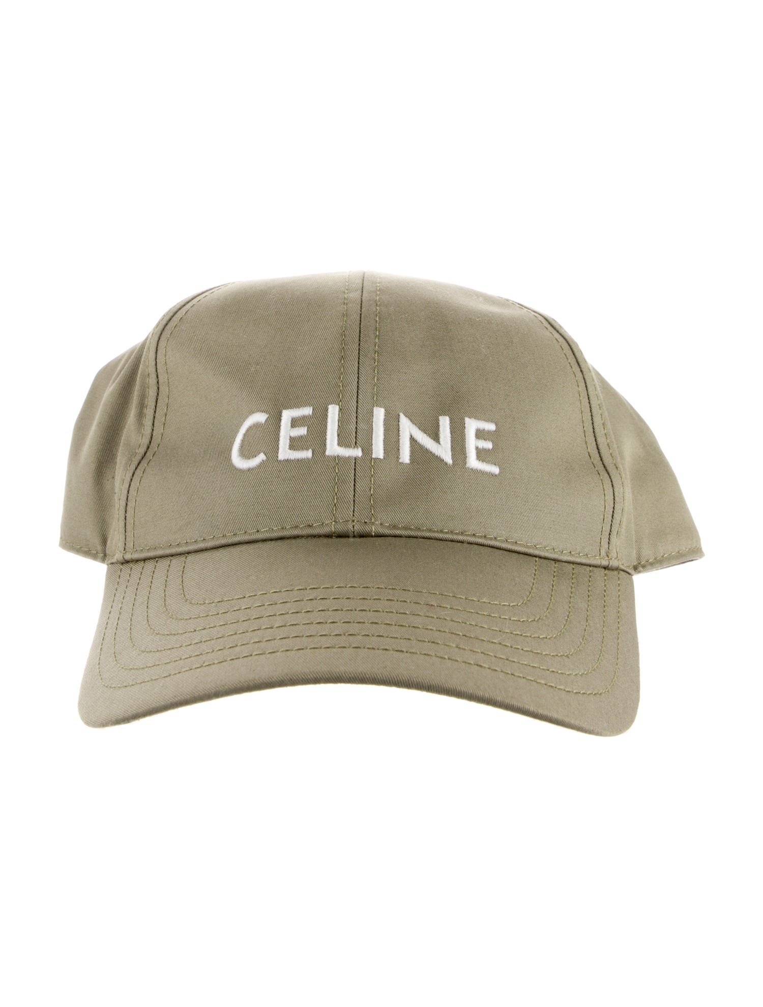 Celine Embroidered Logo Baseball Cap