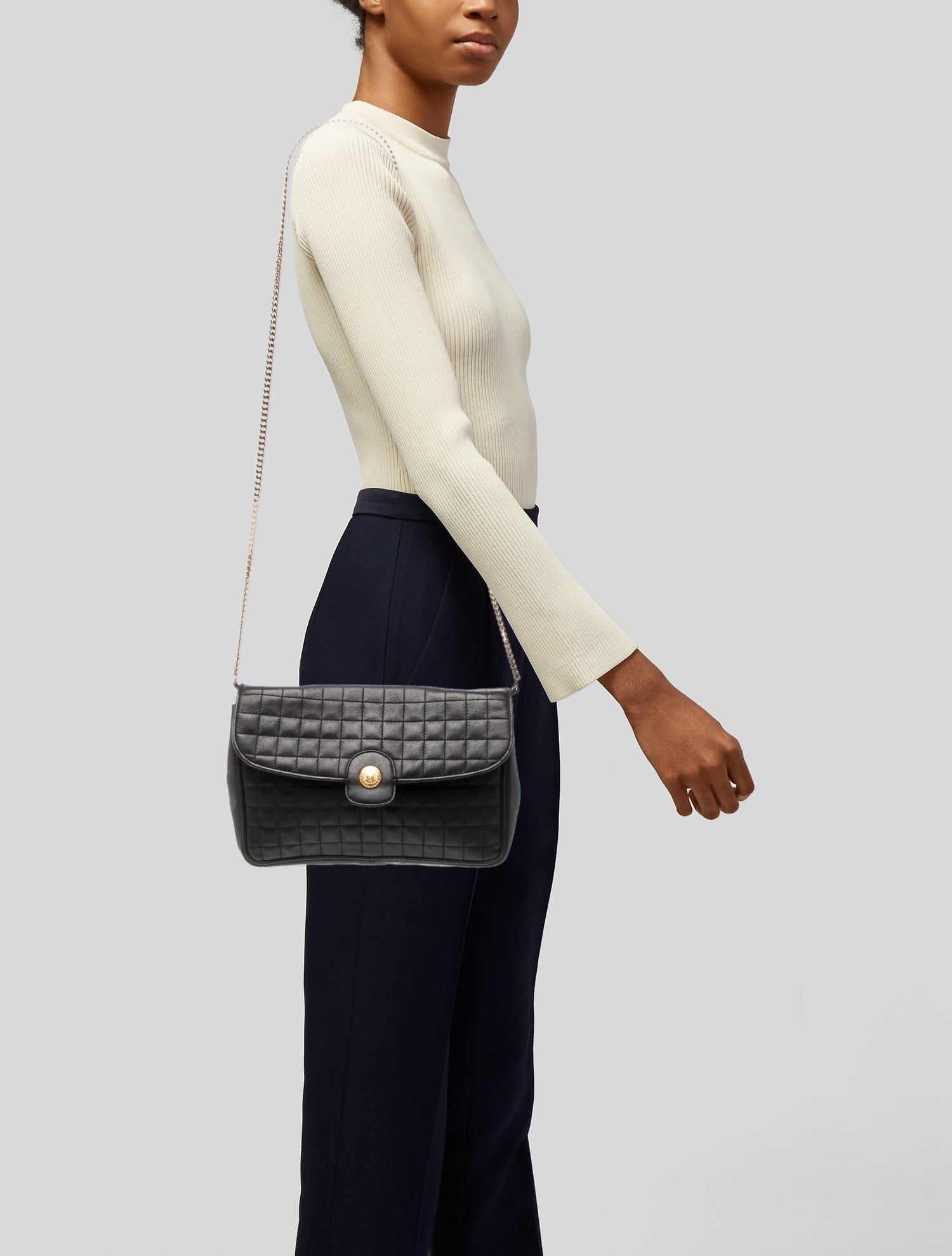 Celine Triomphe Crossbody Bag Vintage