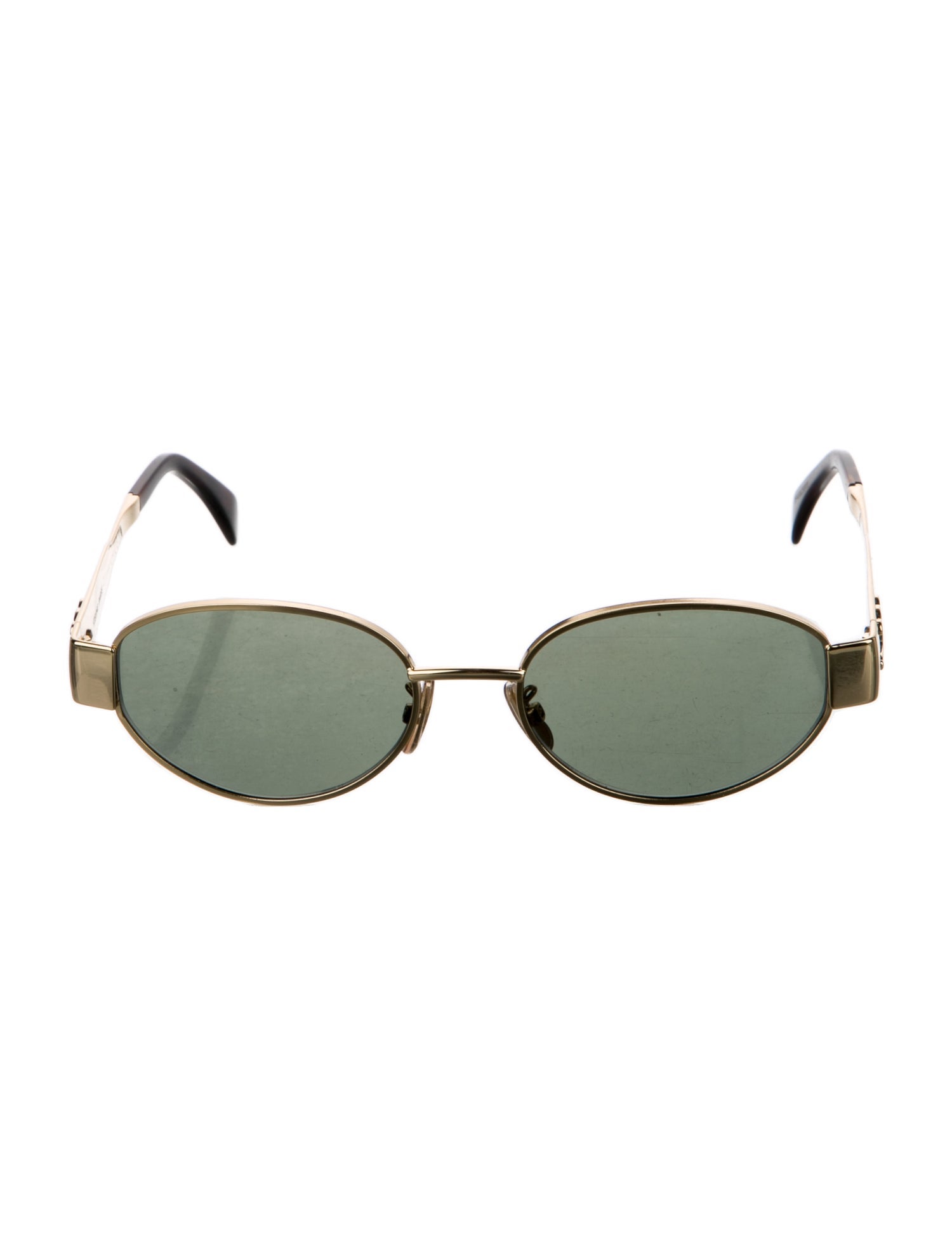 Celine Round Tinted Sunglasses