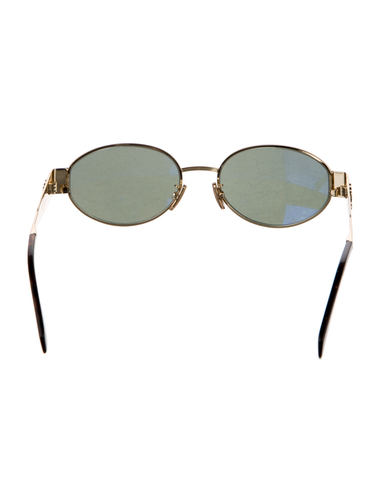 Celine Round Tinted Sunglasses