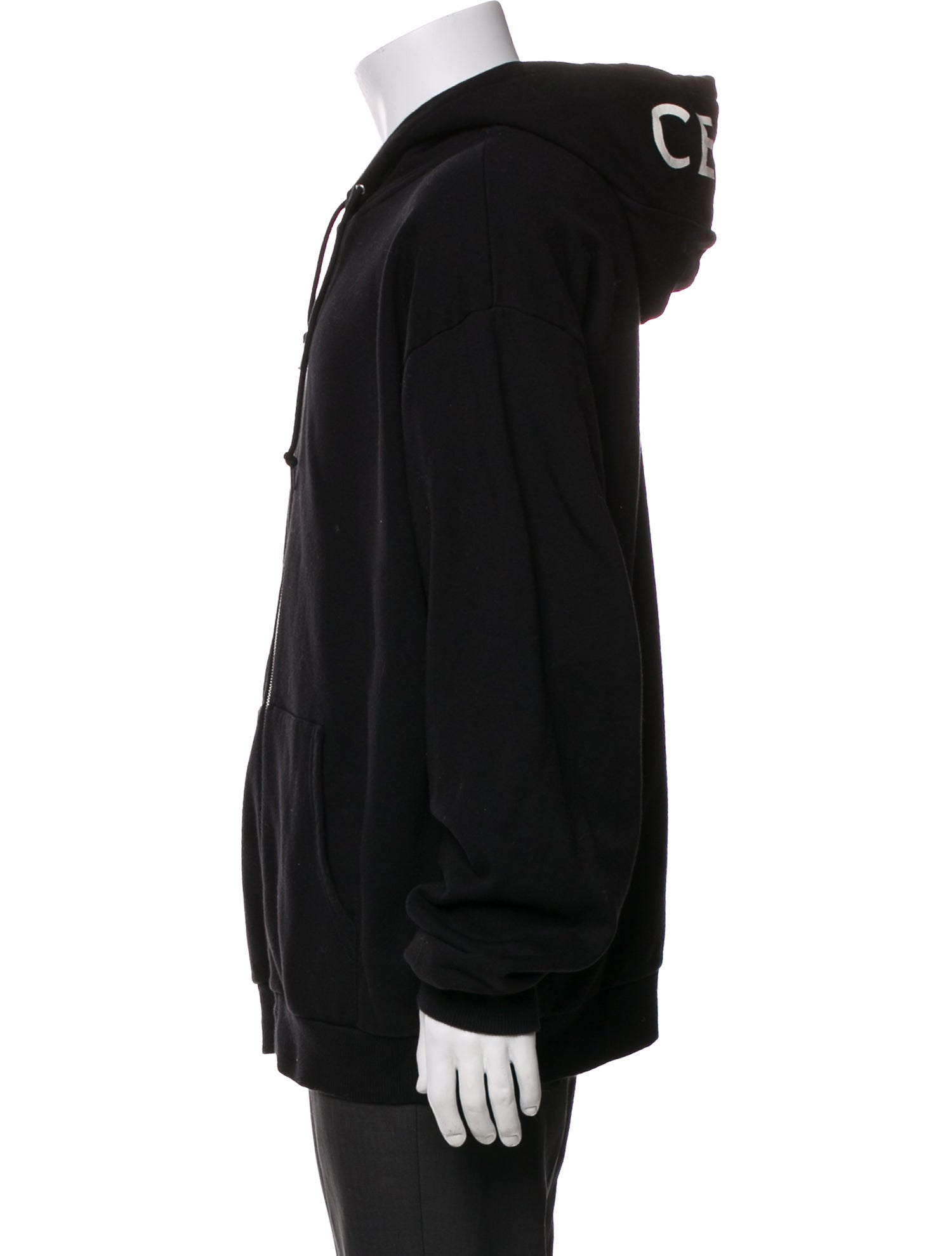 Celine V-Neck Long Sleeve Hoodie