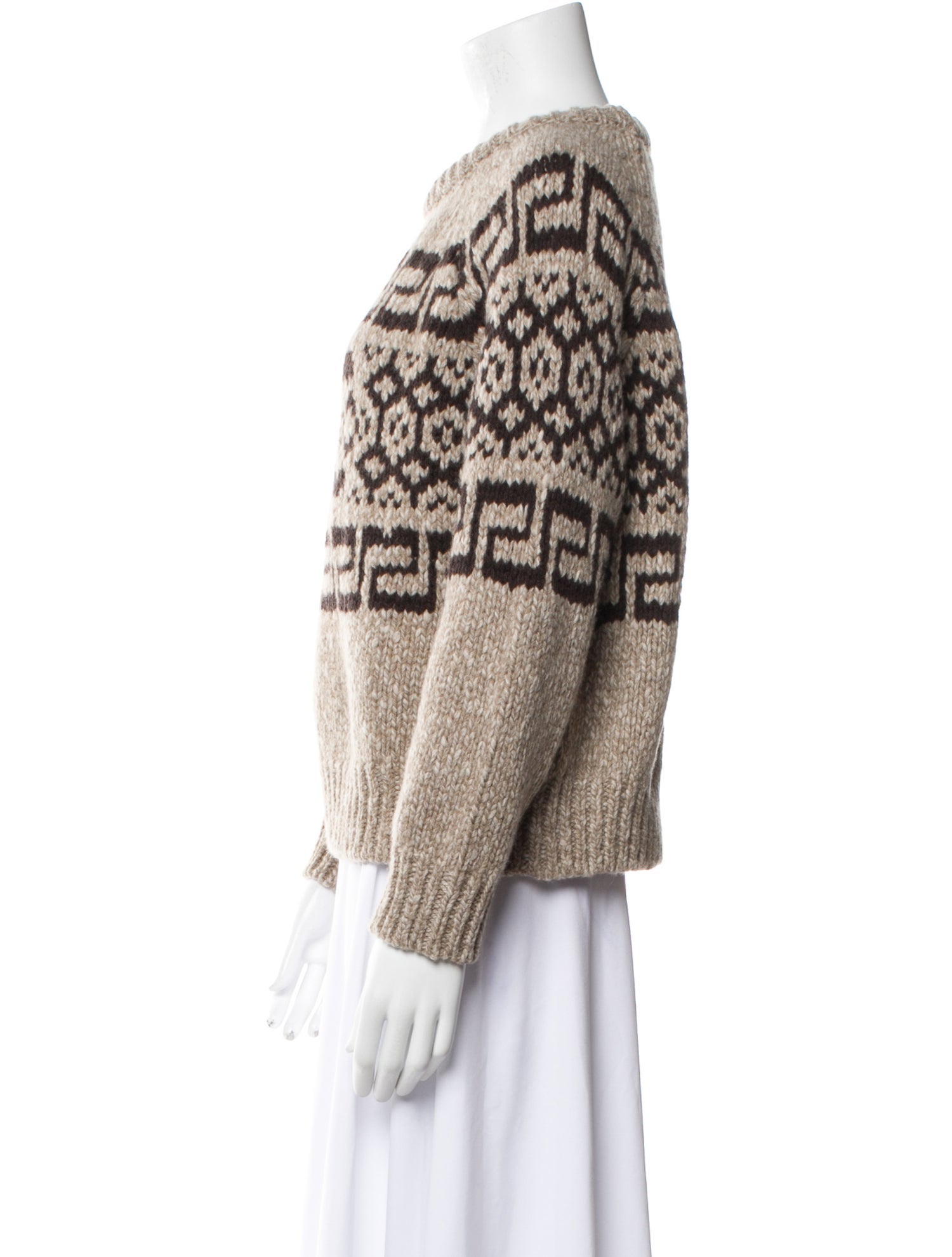 Celine Wool Printed Sweater