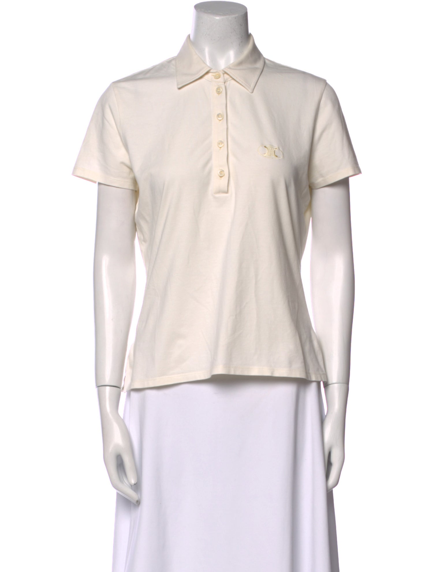 Celine Short Sleeve Polo