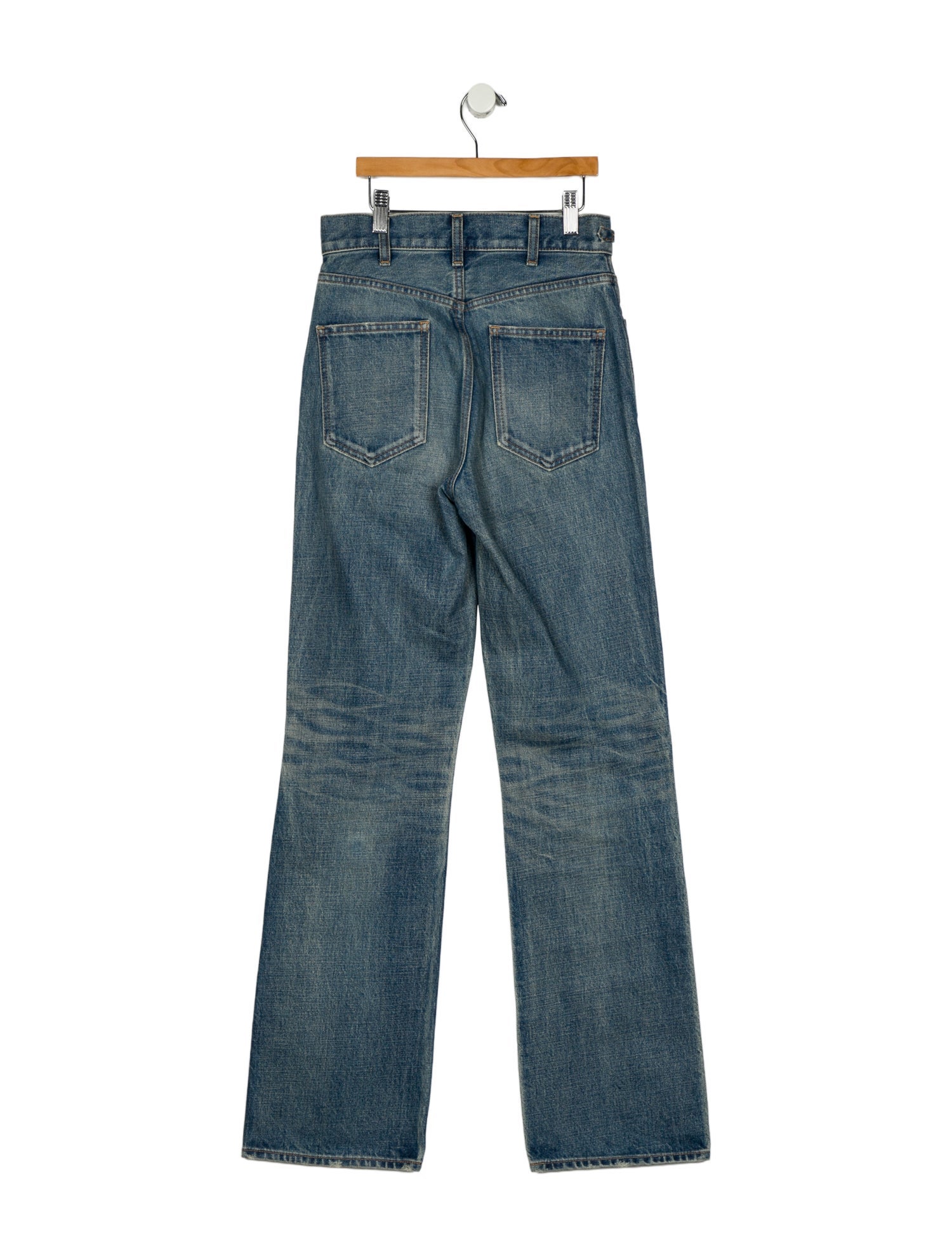 Celine High-Rise Wide Leg Jeans