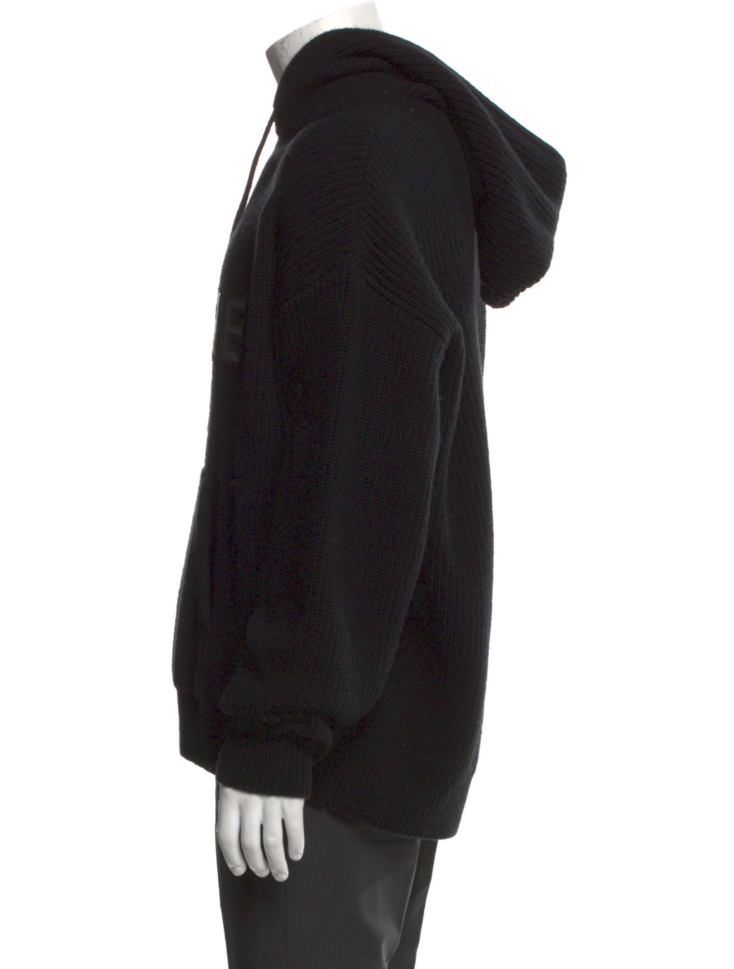 Celine Wool Graphic Print Hoodie