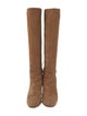 Celine Horsebit Accent Suede Boots