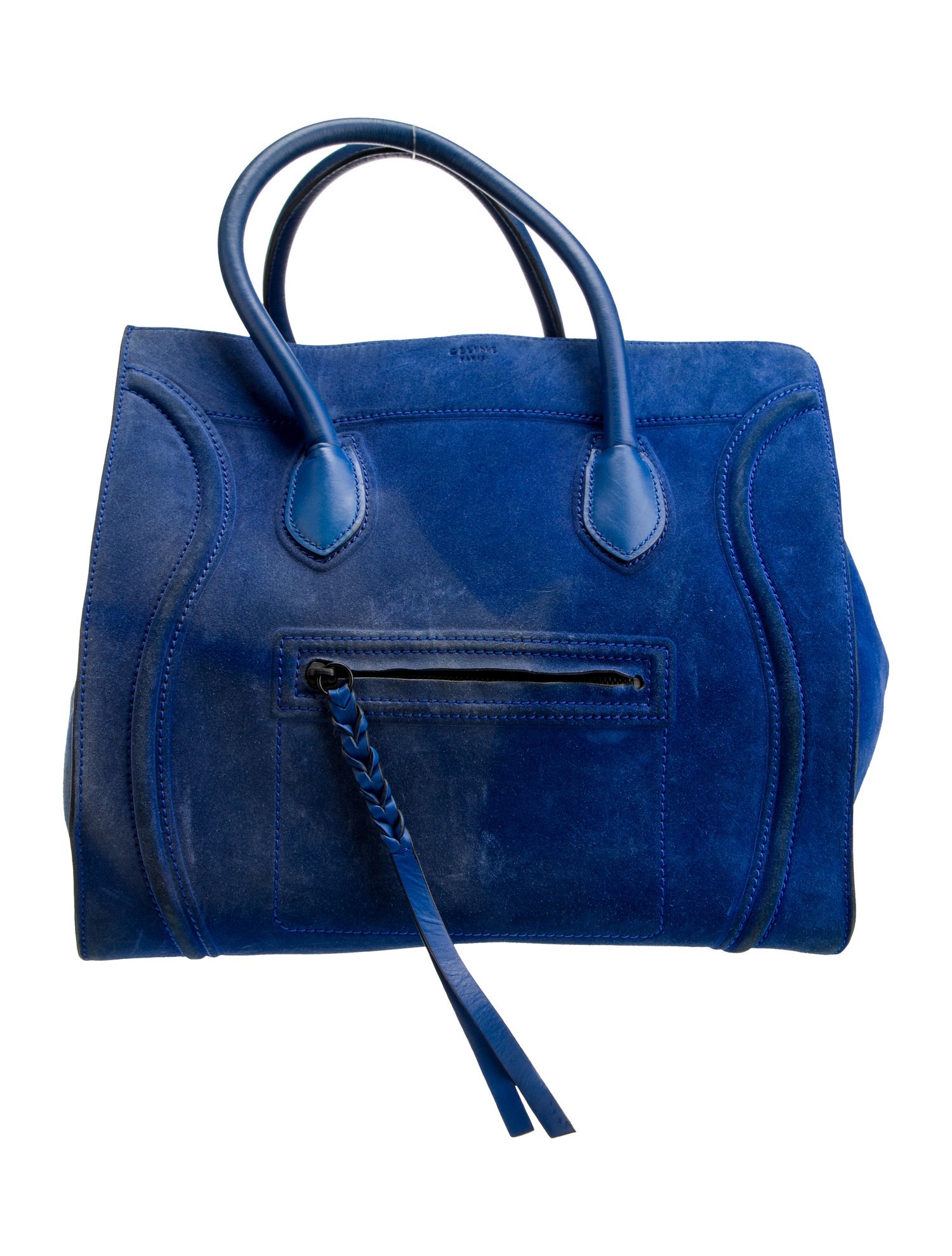 Celine Suede Luggage Phantom Medium