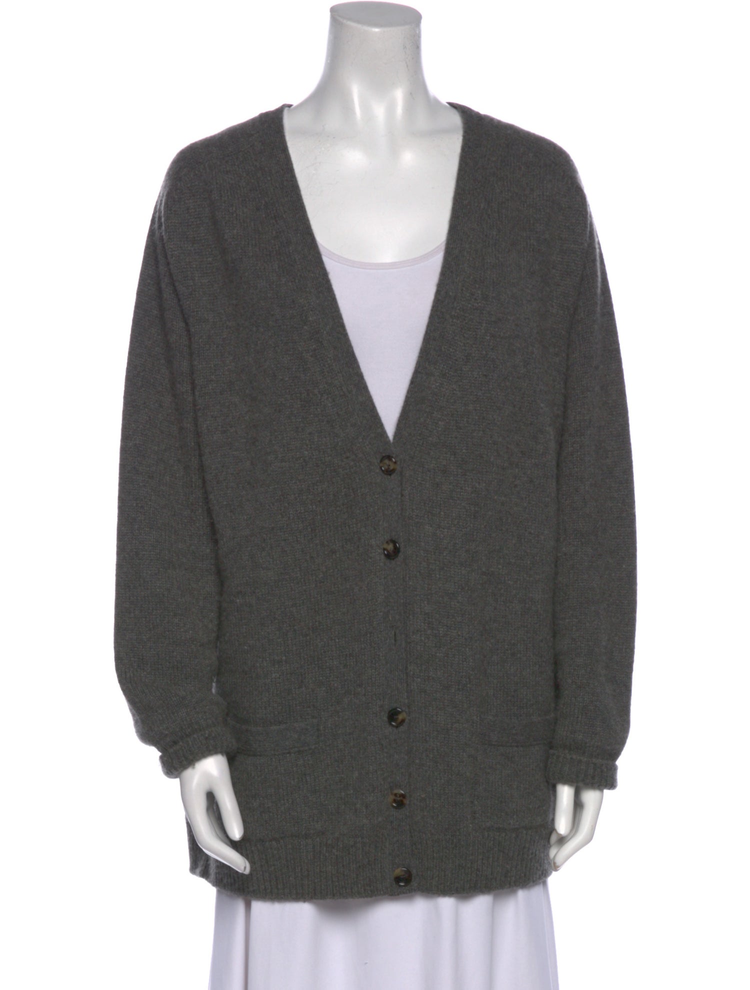 Celine Cashmere V-Neck Sweater