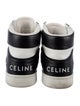 Celine Leather Colorblock Pattern Sneakers