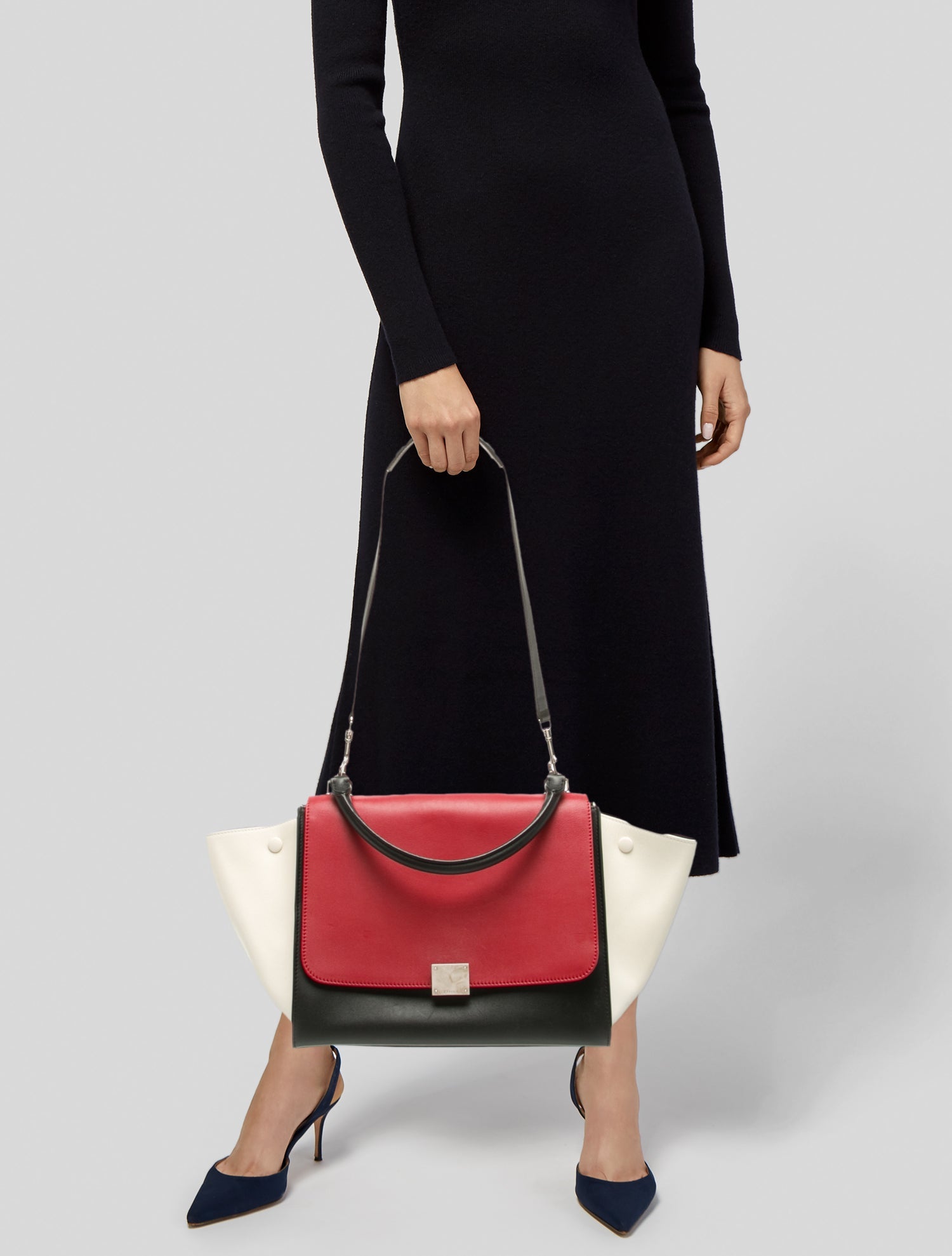 Celine Leather Trapeze Medium