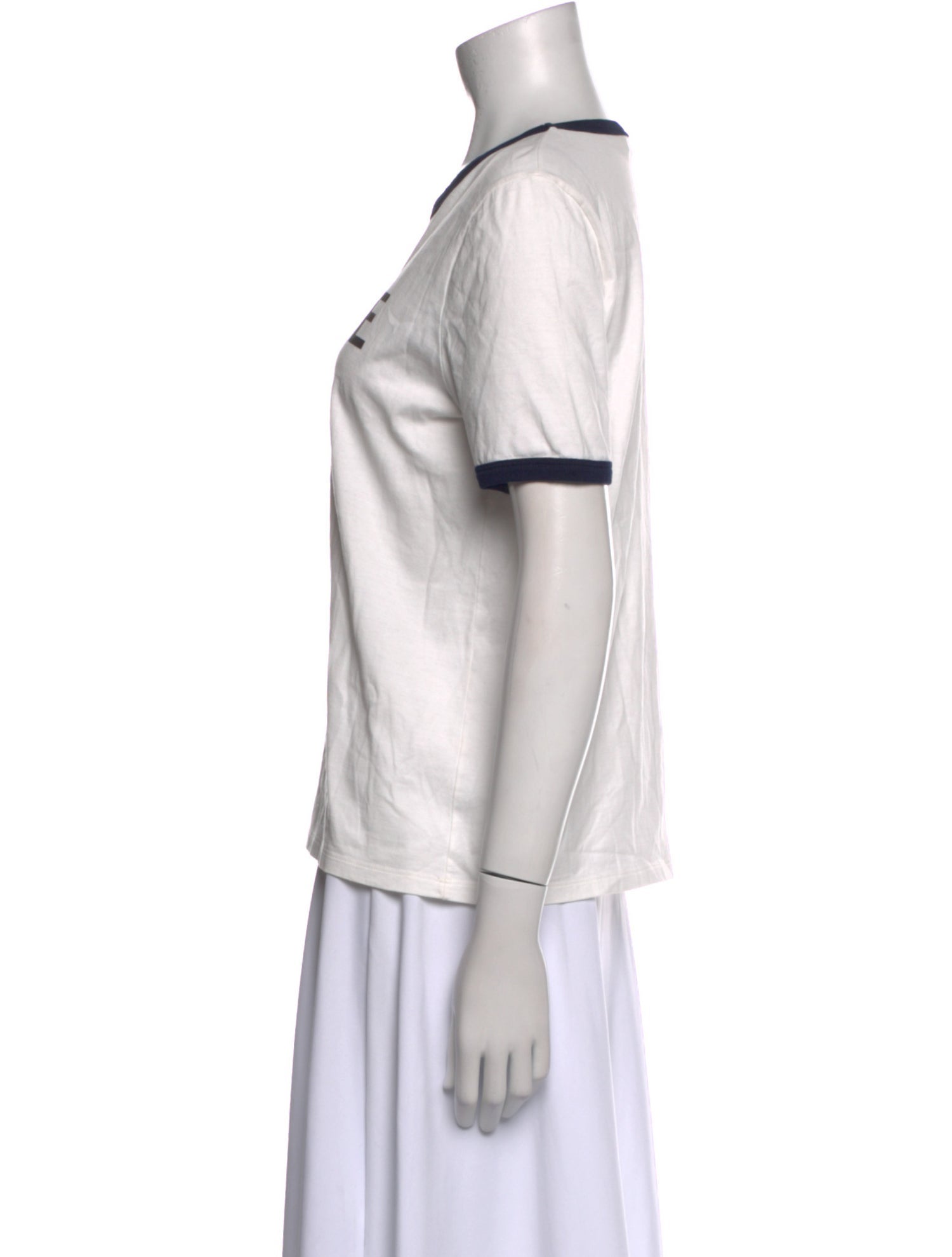 Celine Graphic Print Crew Neck T-Shirt