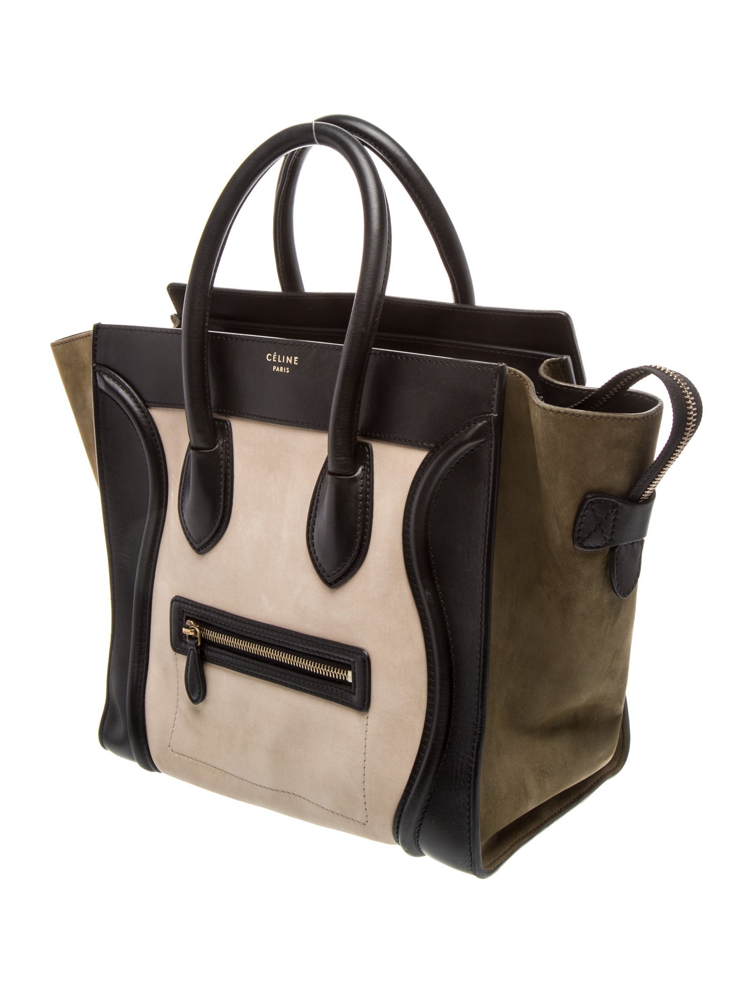 Celine Leather Luggage Mini