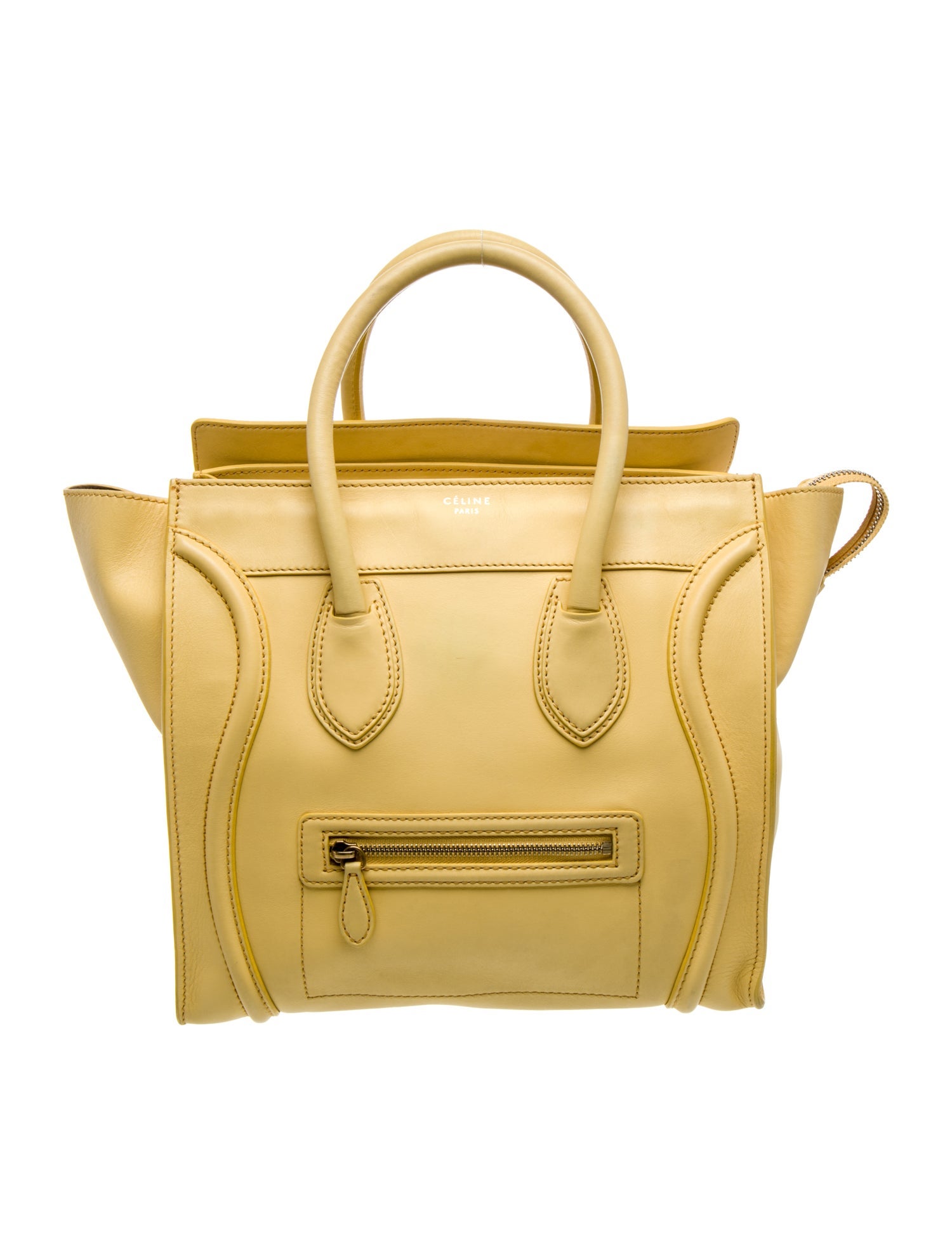 Celine Leather Luggage Mini