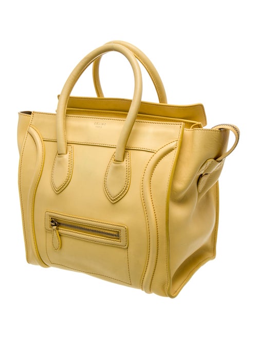 Celine Leather Luggage Mini