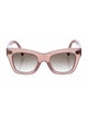 Celine Cat-Eye Gradient Sunglasses