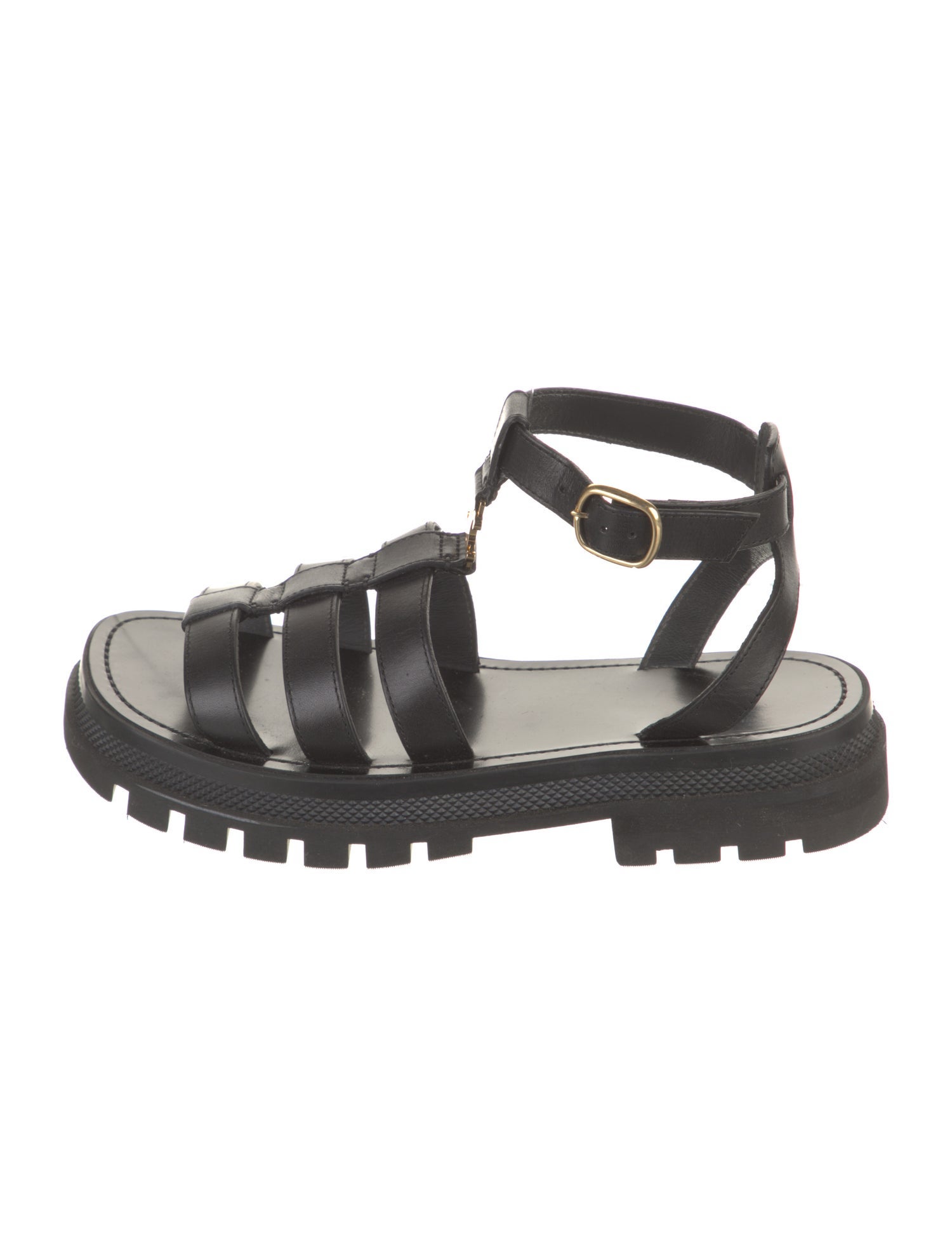 Celine Leather Gladiator Sandals