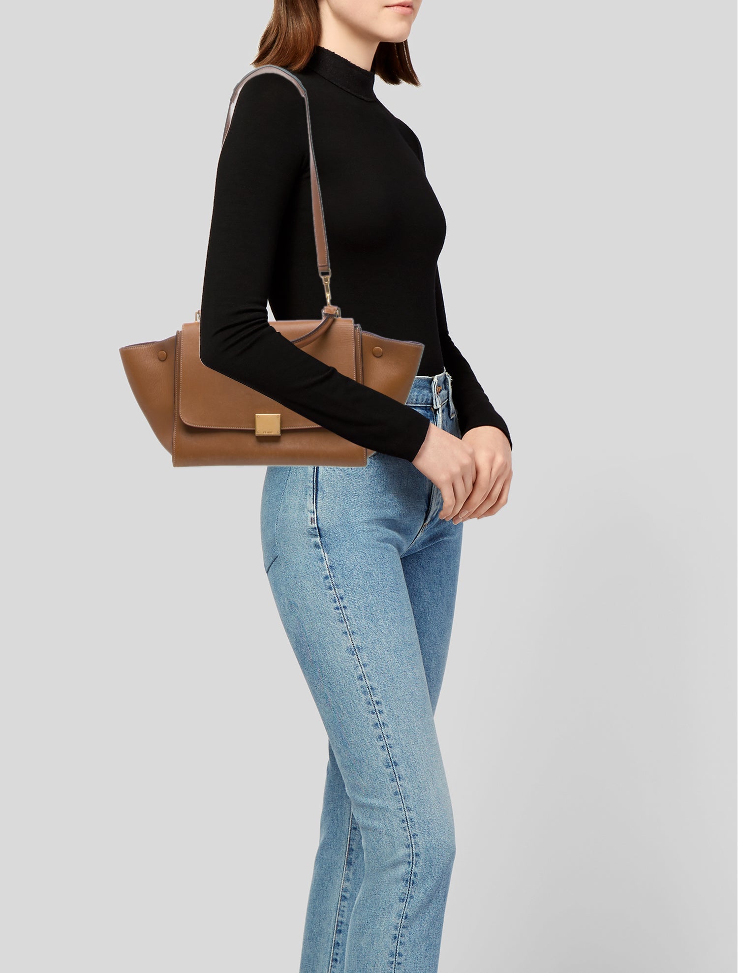 Celine Leather Trapeze Medium