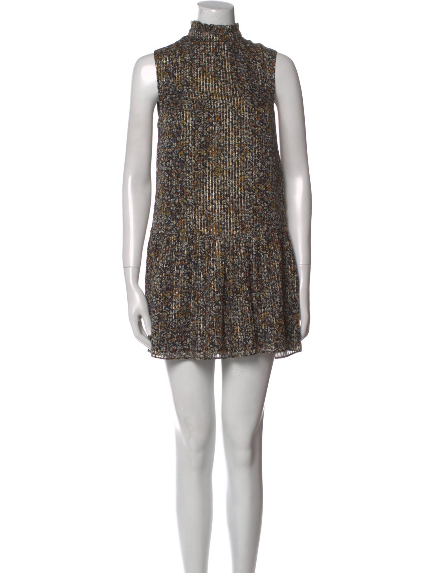 Celine Printed Mini Dress