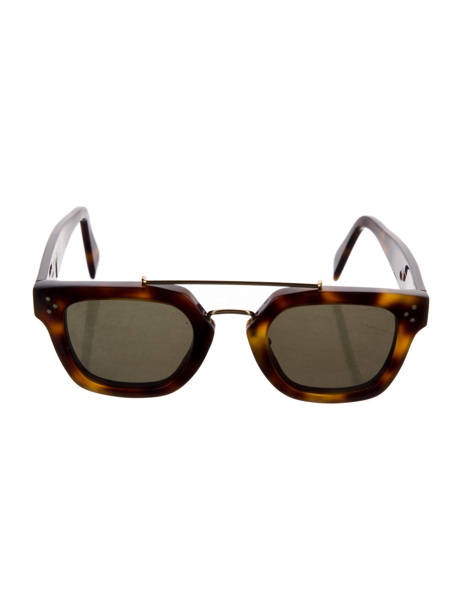 Celine Square Mirrored Sunglasses