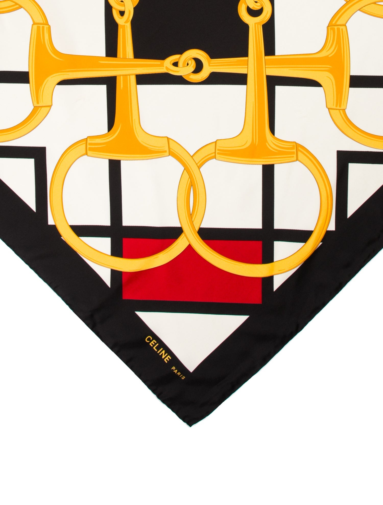 Celine Silk Printed Scarf