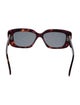 Celine Square Tinted Sunglasses