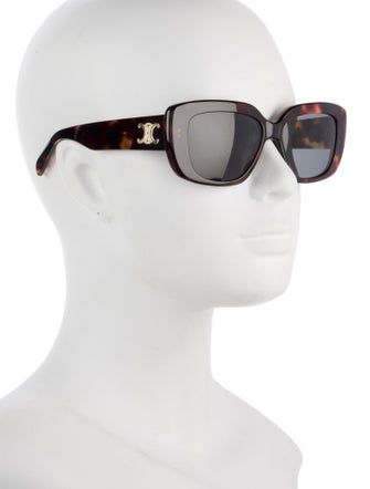 Celine Square Tinted Sunglasses