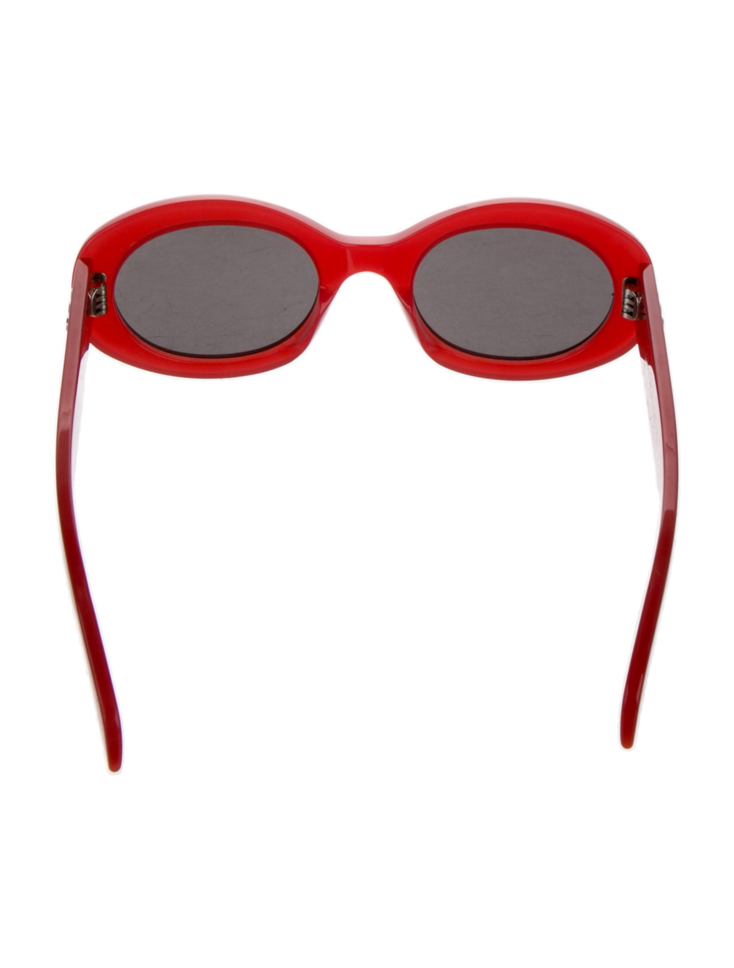 Celine Round Mirrored Sunglasses