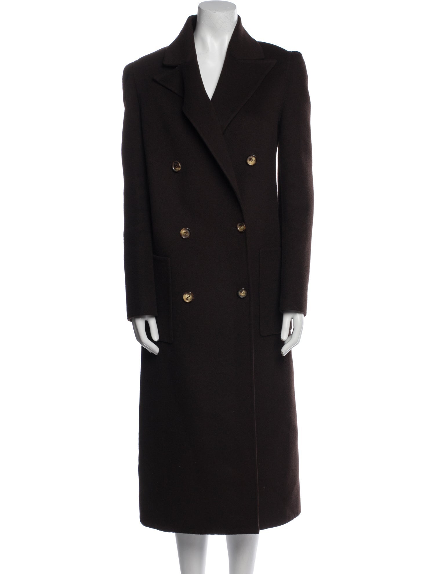 Celine Wool Peacoat