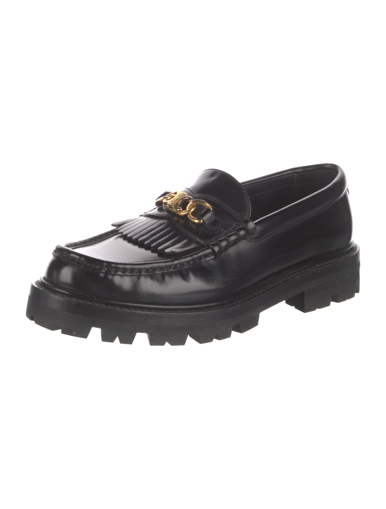 Celine Patent Leather Loafers