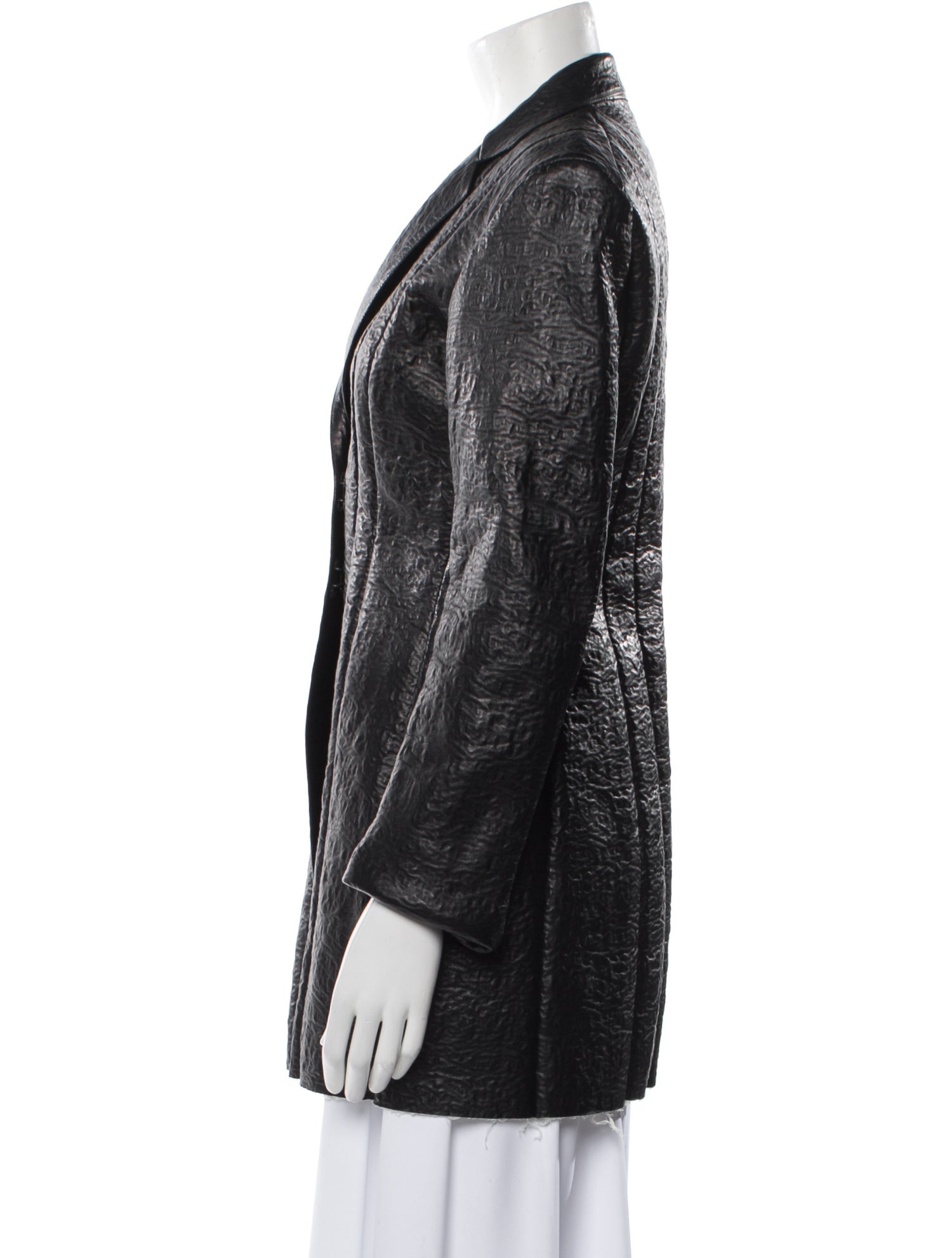 Celine Lamb Leather Blazer