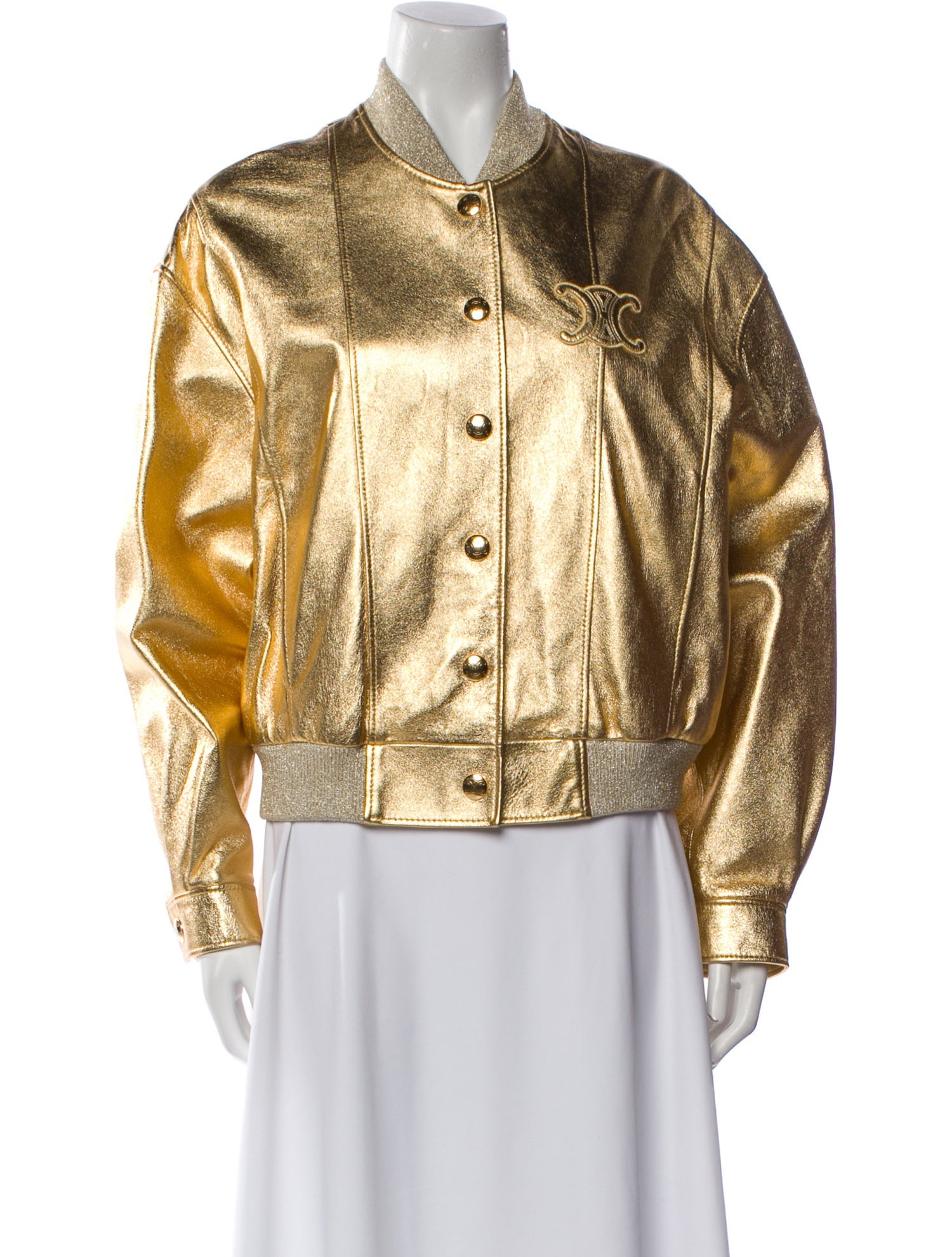 Celine Lambskin Bomber Jacket w/ Tags