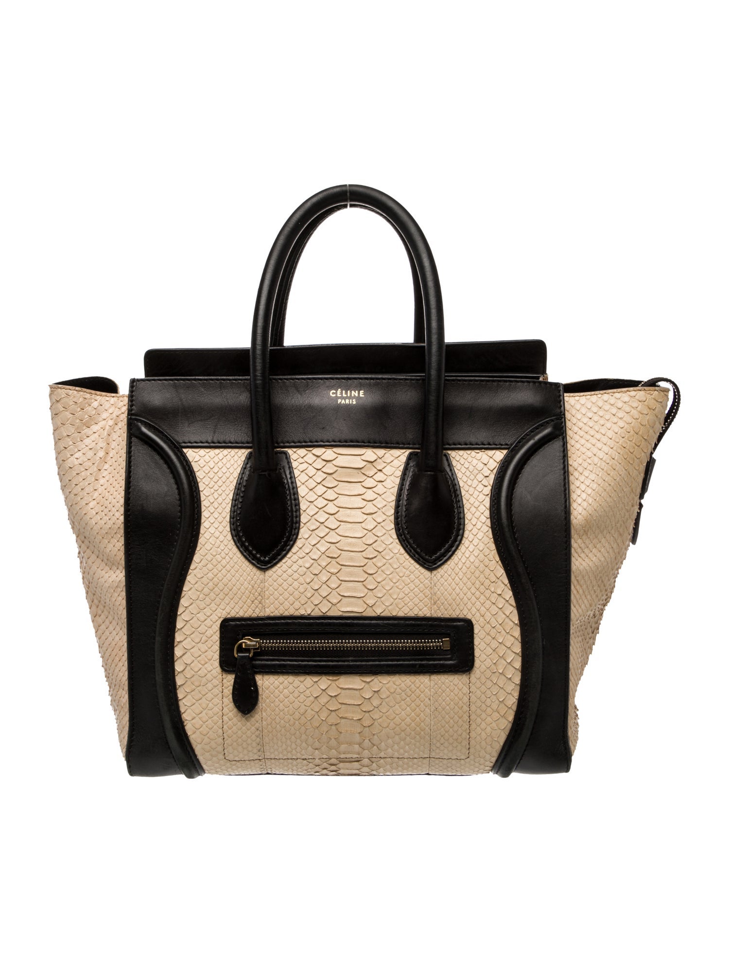 Celine Python Luggage Mini