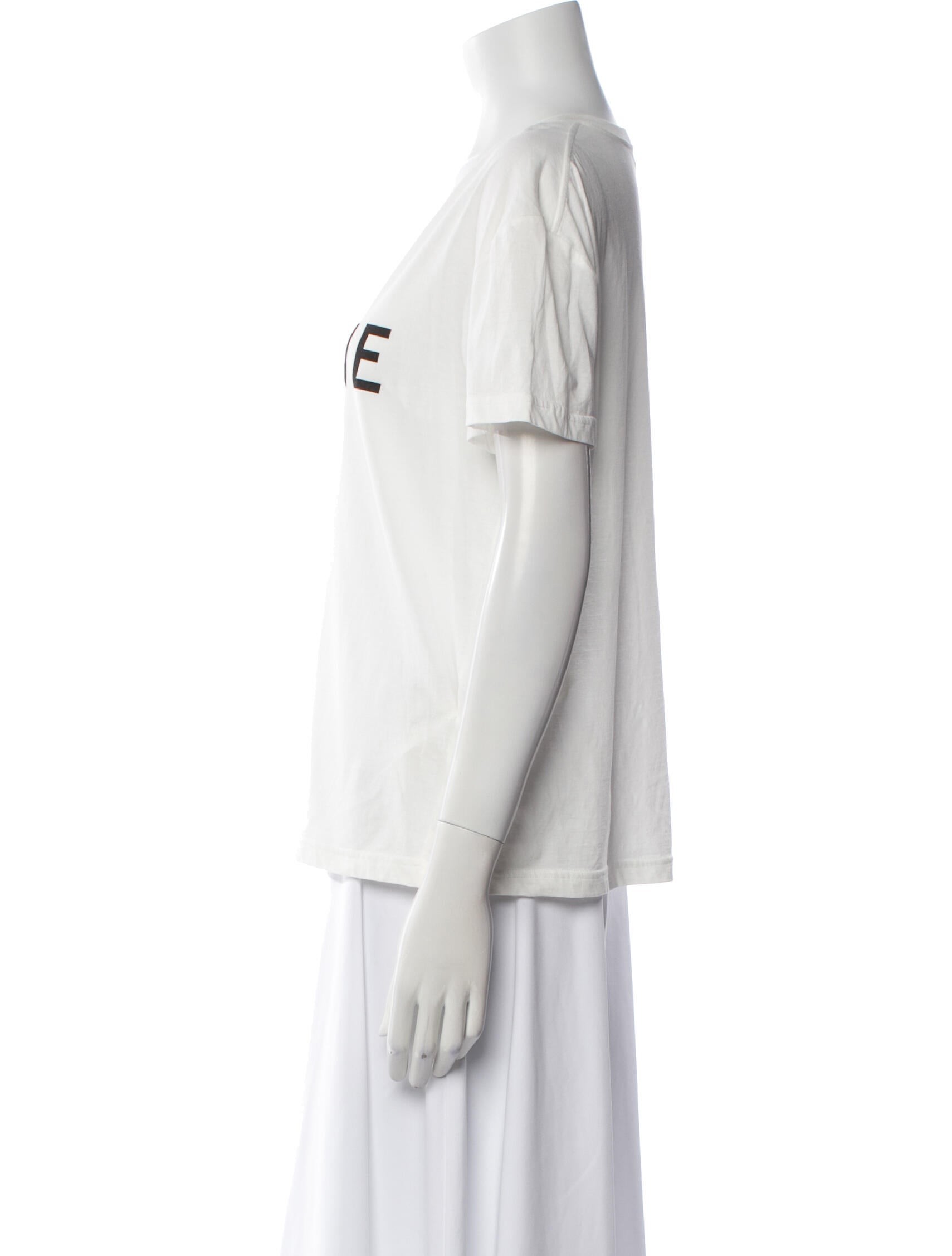 Celine Graphic Print Crew Neck T-Shirt