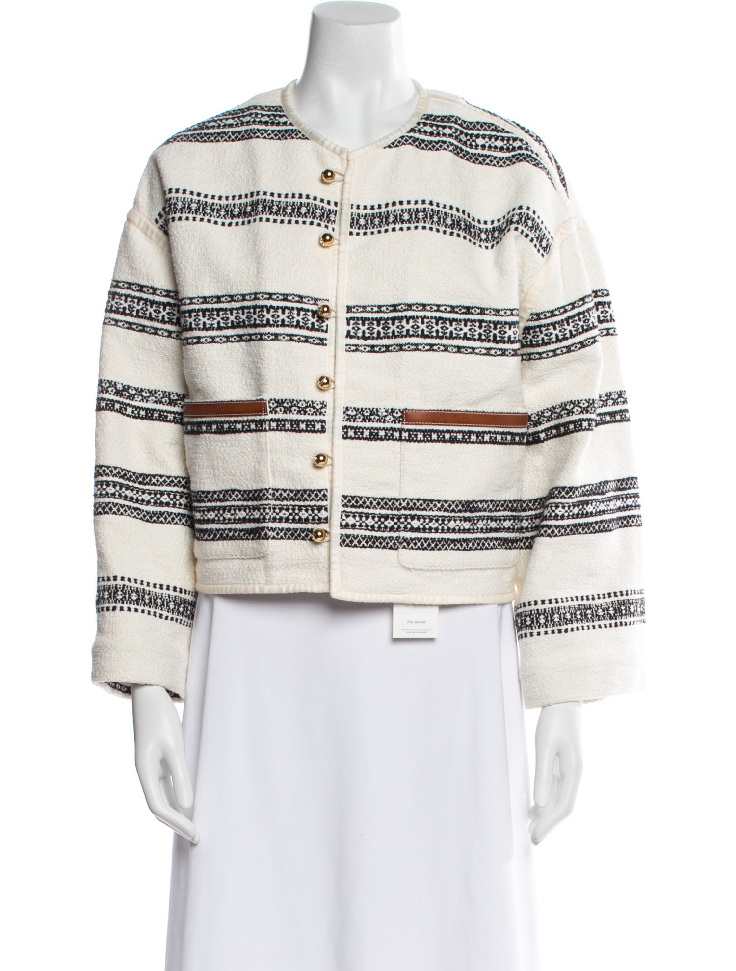 Celine Striped Evening Jacket