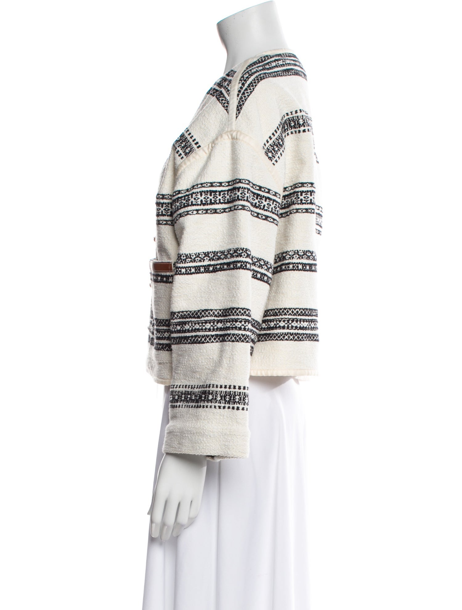 Celine Striped Evening Jacket