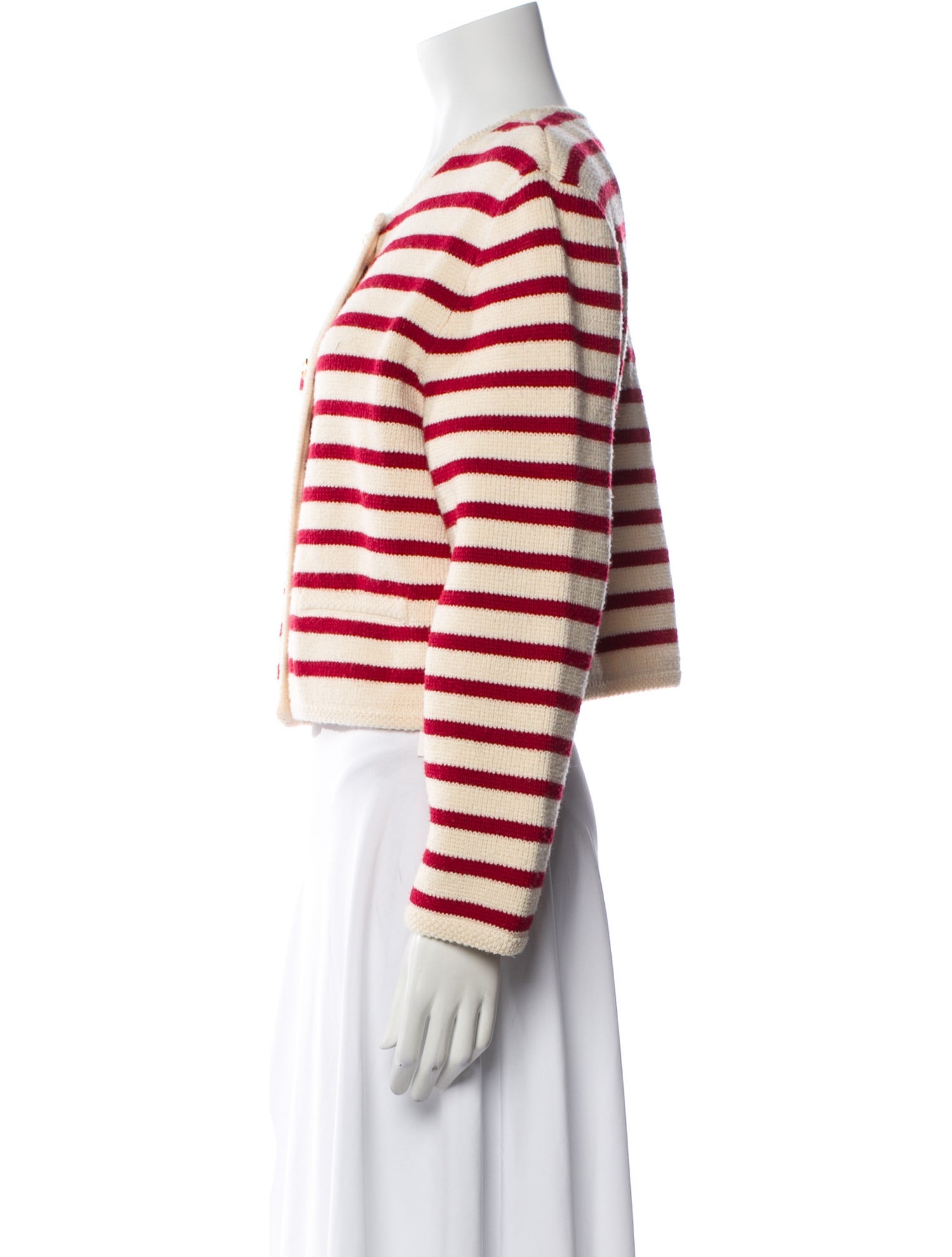 Celine Wool Striped Sweater