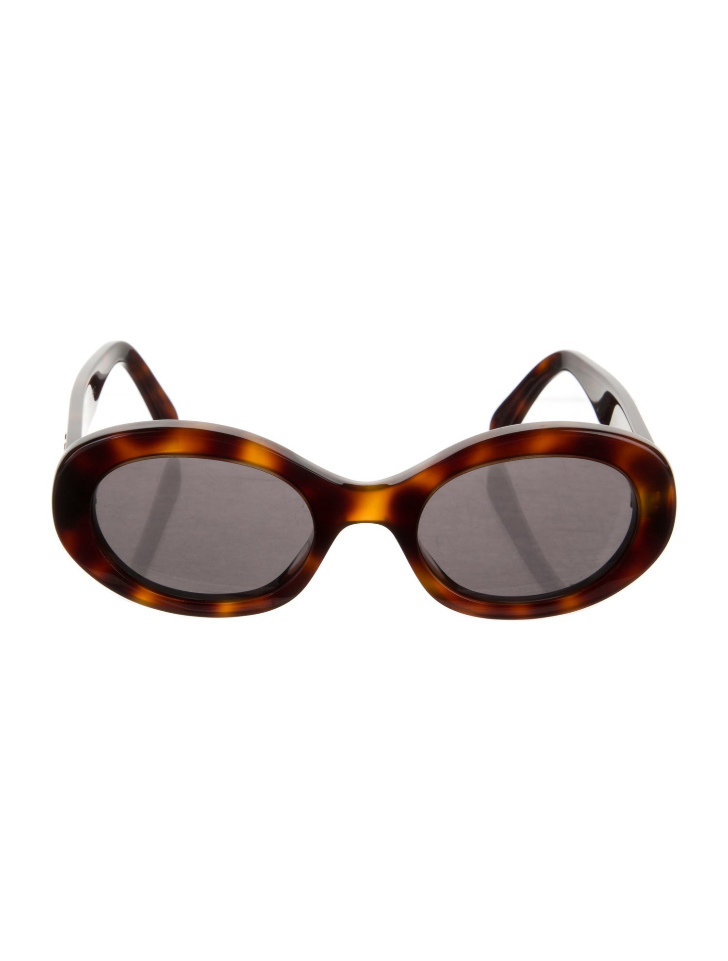 Celine Round Mirrored Sunglasses
