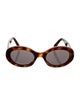 Celine Round Mirrored Sunglasses