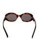 Celine Round Mirrored Sunglasses