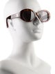 Celine Round Mirrored Sunglasses