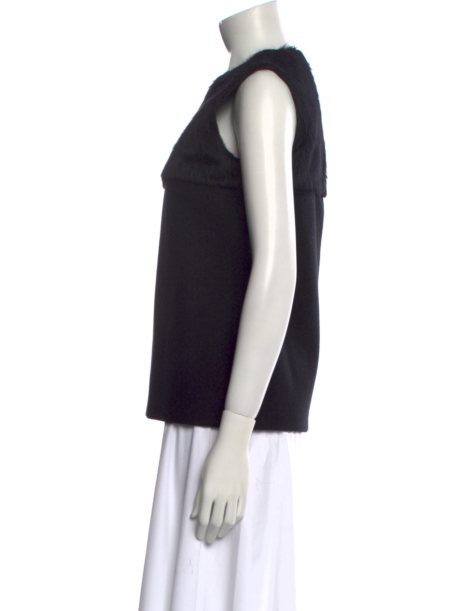 Celine Alpaca Crew Neck Top