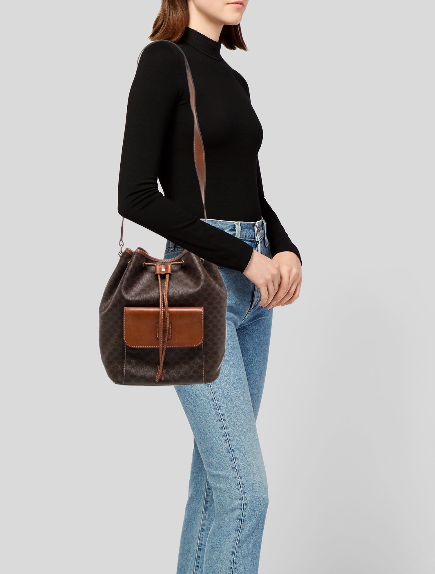 Celine Macadam Bucket Bag